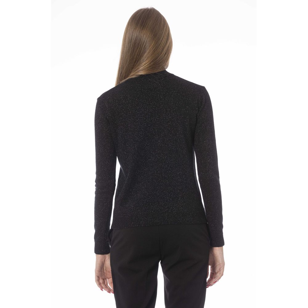 Baldinini Trend "Black Cashmere Women Sweater"