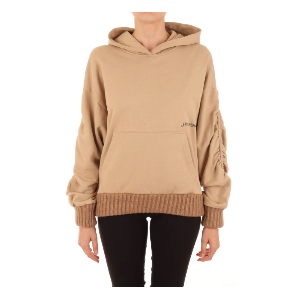 Hinnominate Brown Cotton Hoody