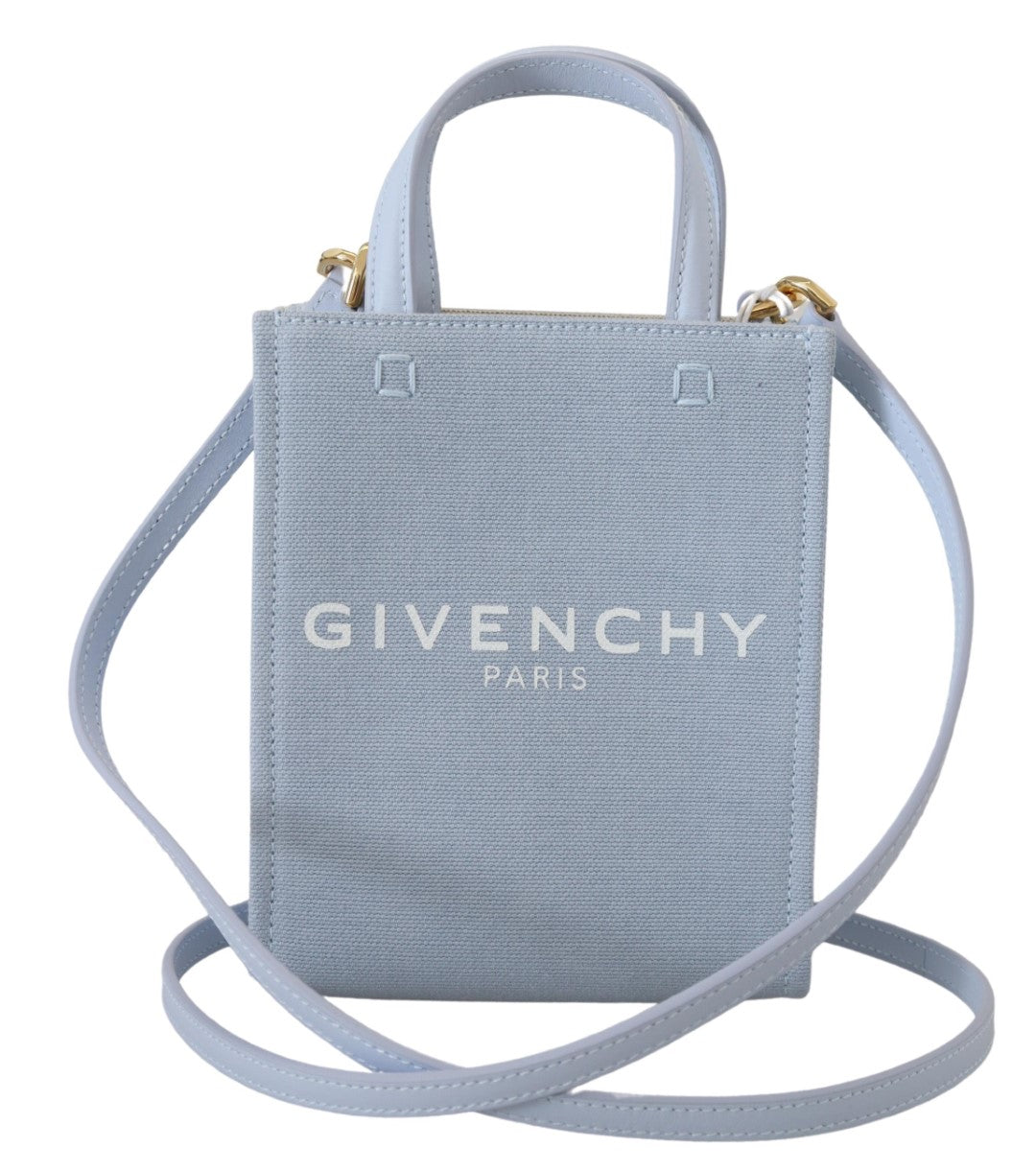 Givenchy Chic Cloud Blue Cotton Mini Bag - KALAJ