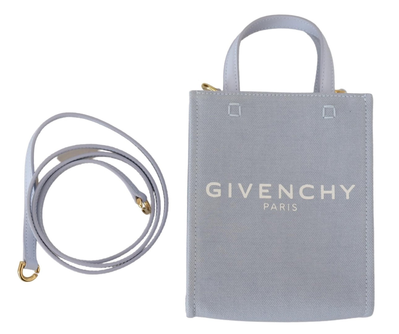 Givenchy Chic Cloud Blue Cotton Mini Bag - KALAJ