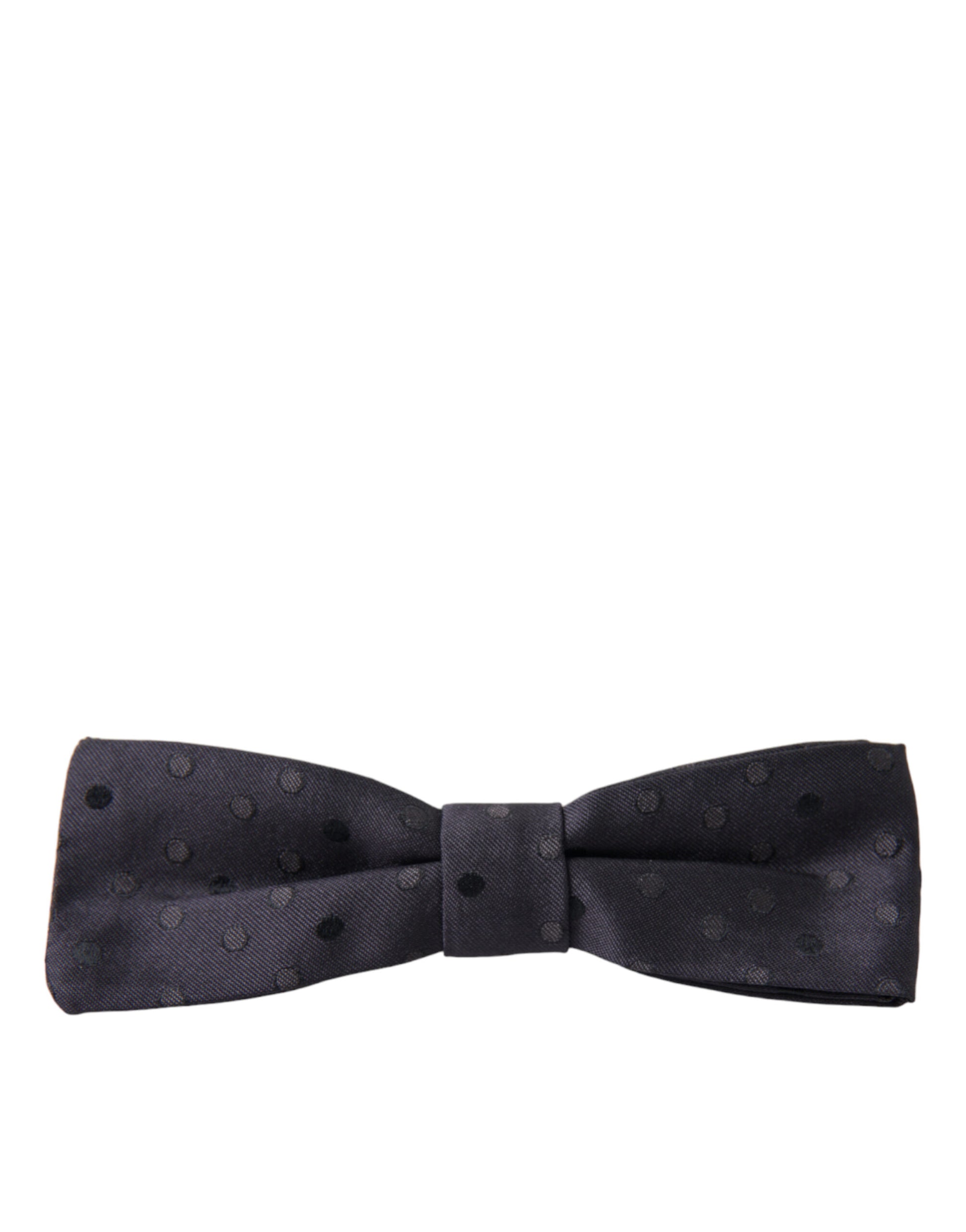 Dolce & Gabbana Elegant Silk Polka Dot Bow Tie - KALAJ