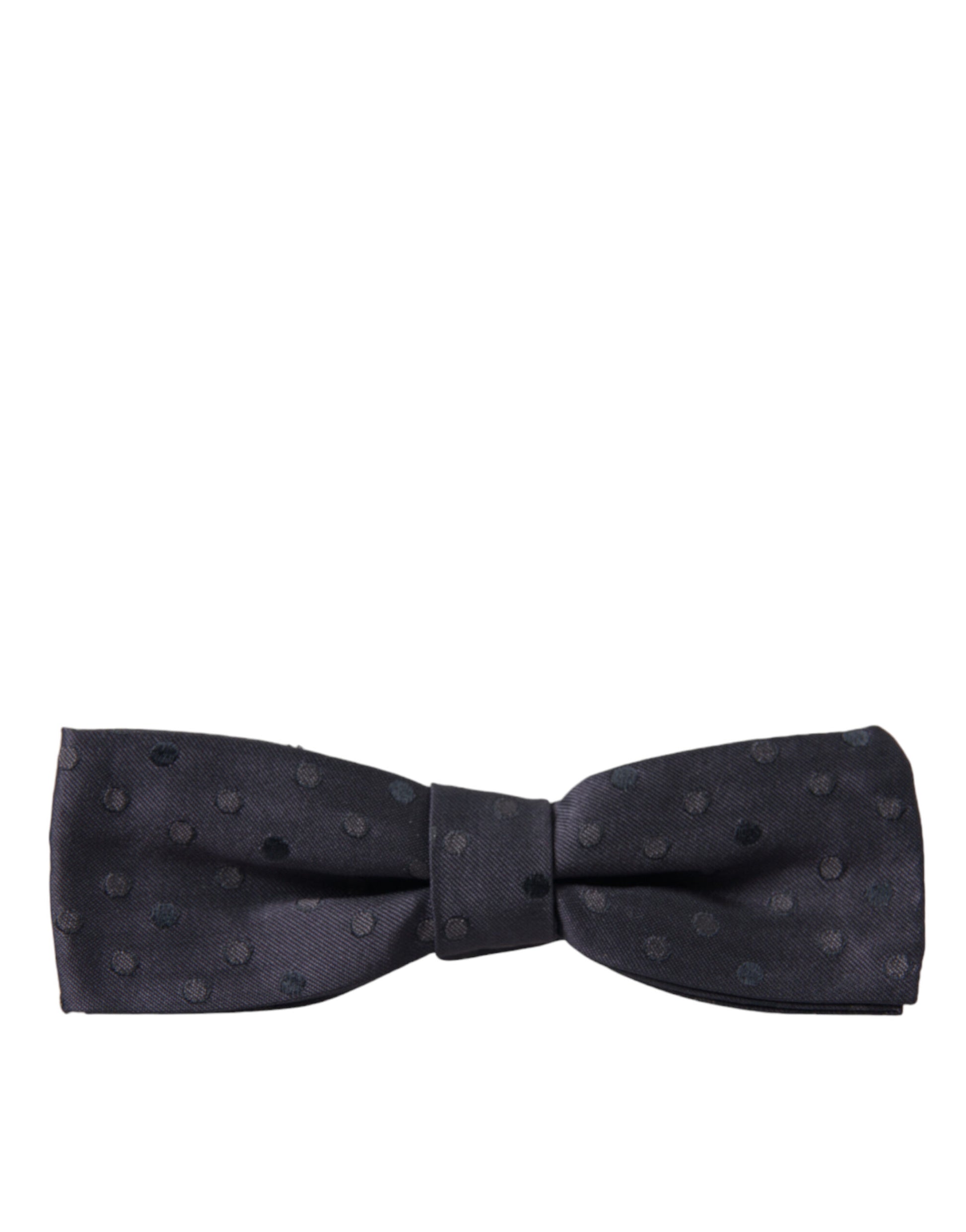 Dolce & Gabbana Elegant Polka Dot Silk Bow Tie - KALAJ