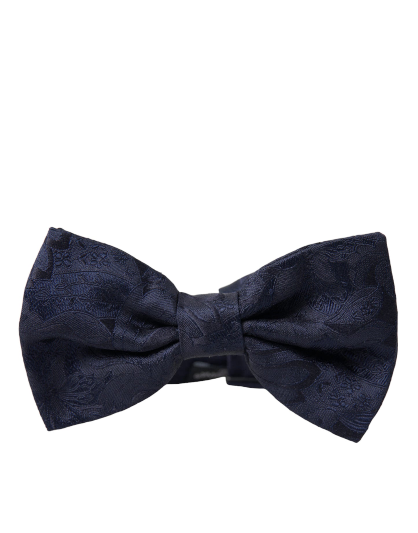 Dolce & Gabbana Elegant Silk Blue Bow Tie - KALAJ