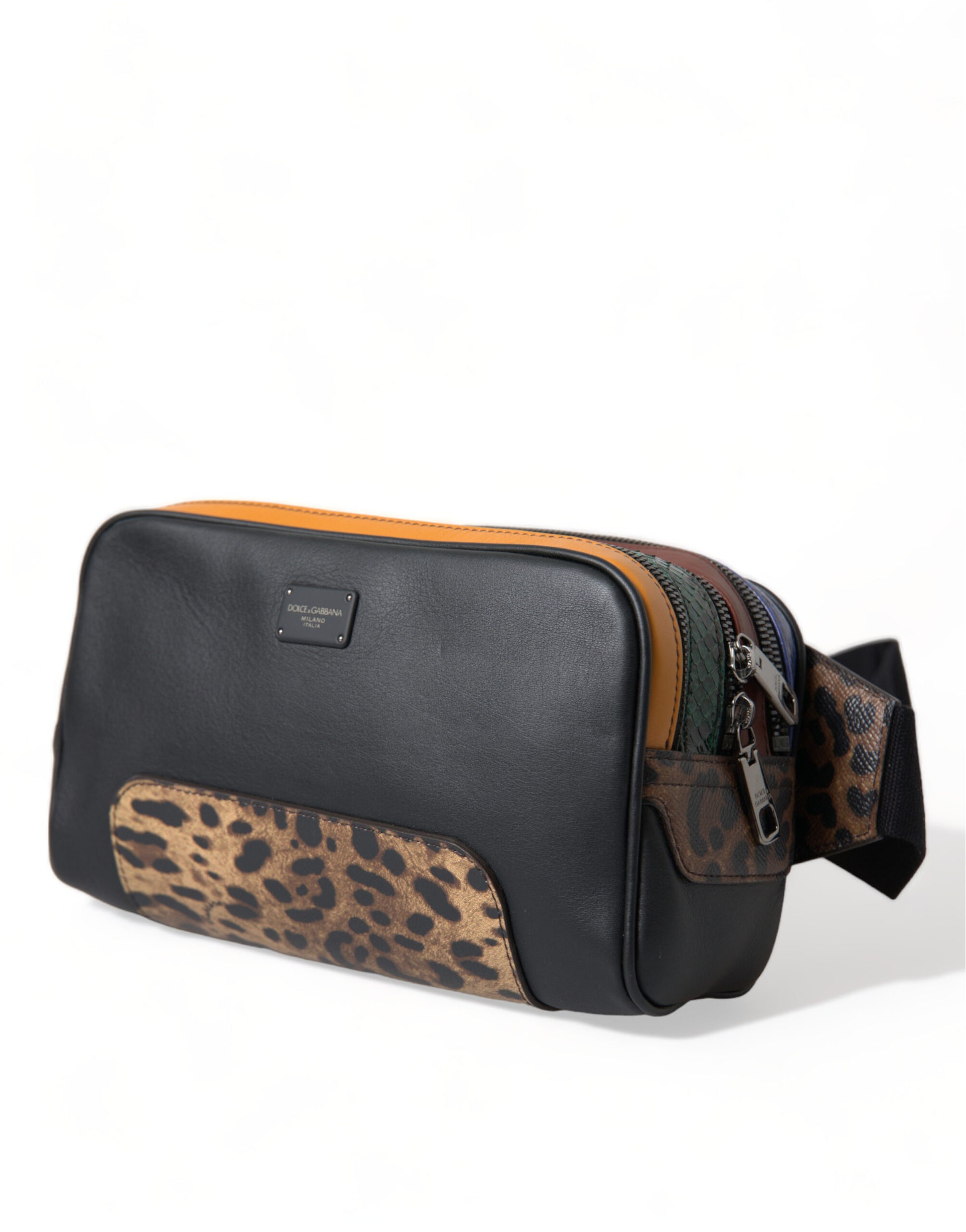 Dolce & Gabbana Exotic Leather Leopard Belt Bag - KALAJ