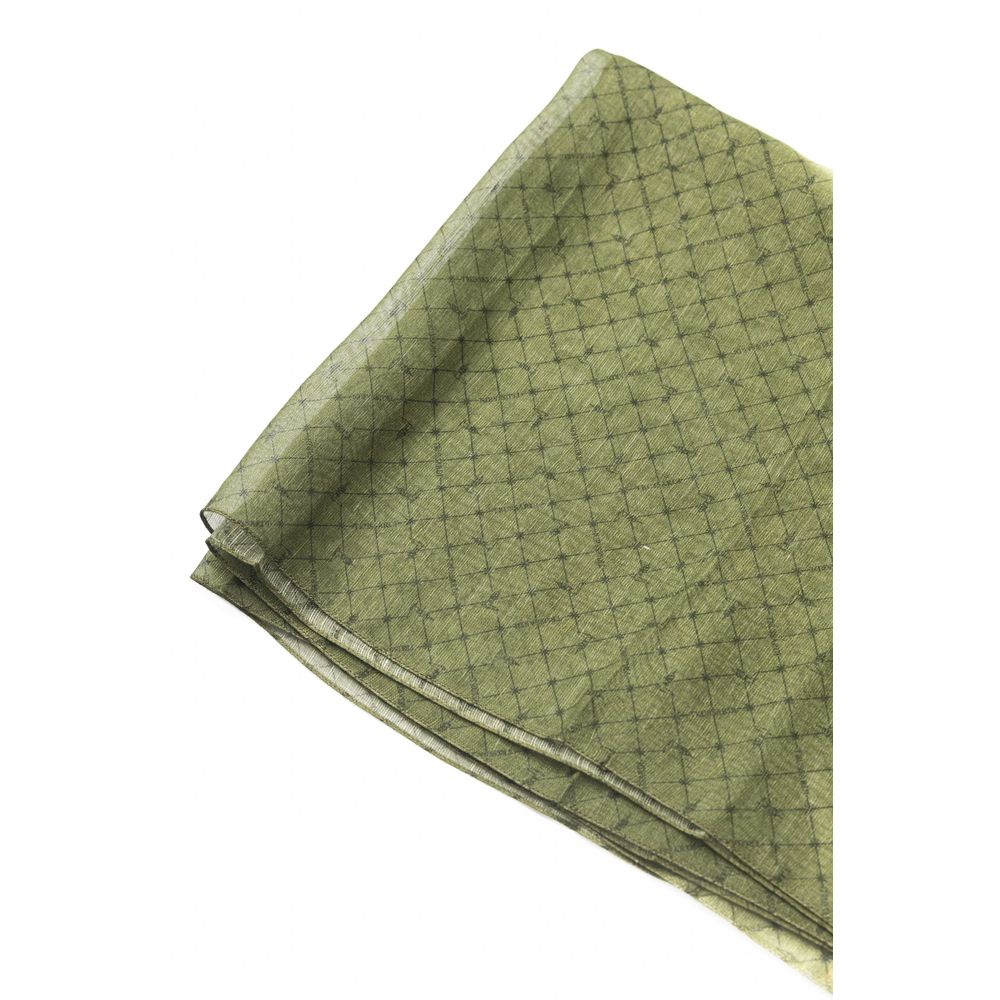 Trussardi Green Modal Men Scarf - KALAJ