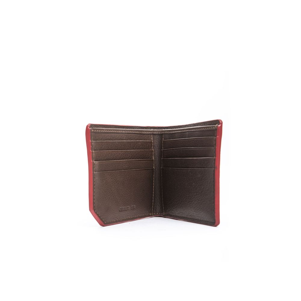 Cerruti 1881 Brown Calf Leather Men Wallet - KALAJ