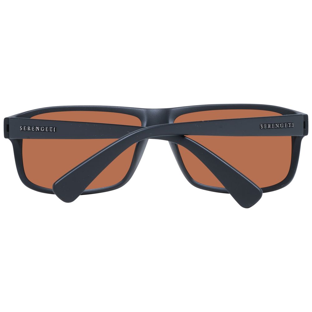 Serengeti Black Unisex Sunglasses