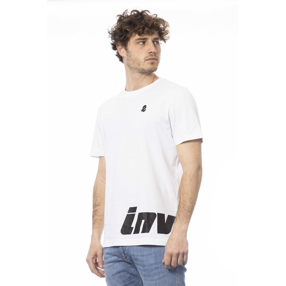 Invicta White Cotton Men T-Shirt