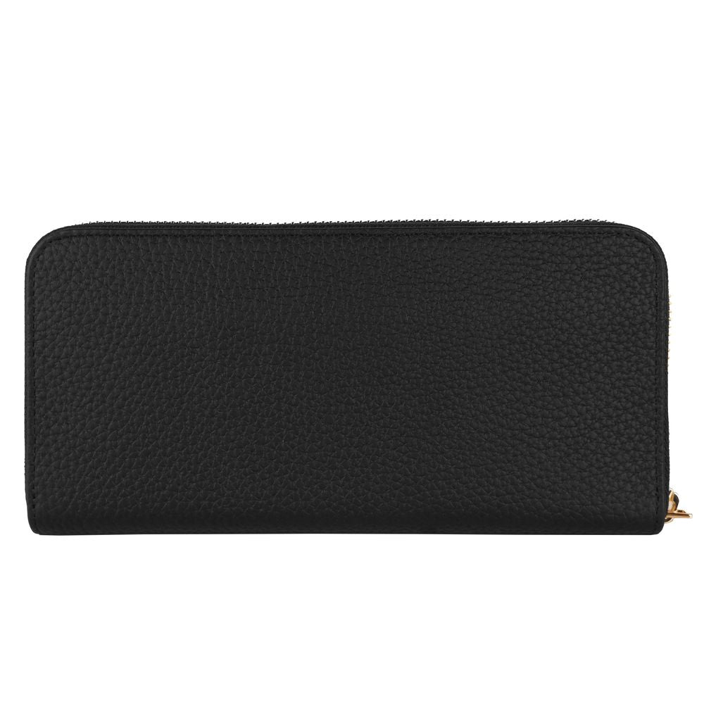 Baldinini Trend Elegant Leather Zip Wallet - Timeless Accessory - KALAJ