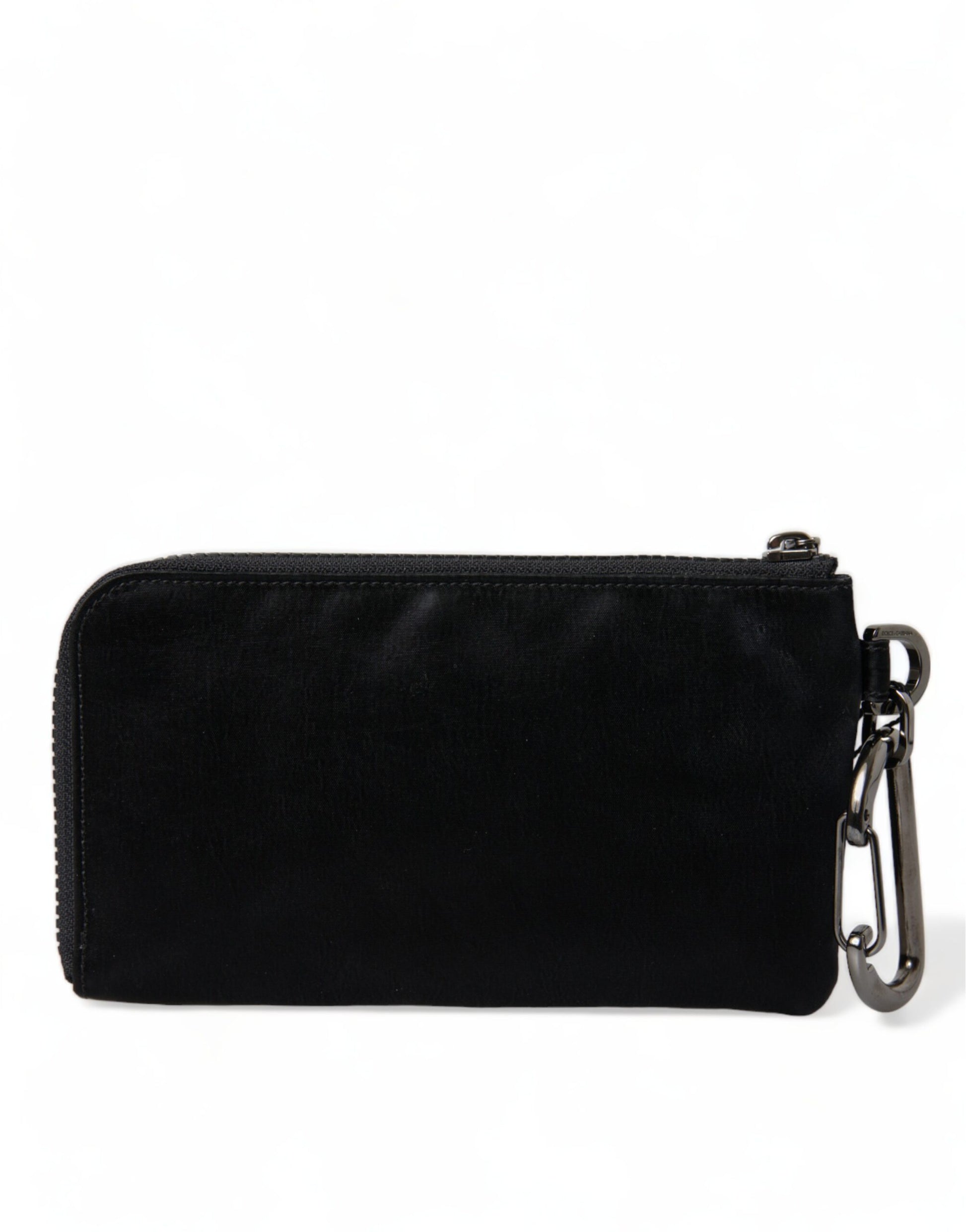 Dolce & Gabbana Chic Nylon-Leather Designer Pouch - KALAJ