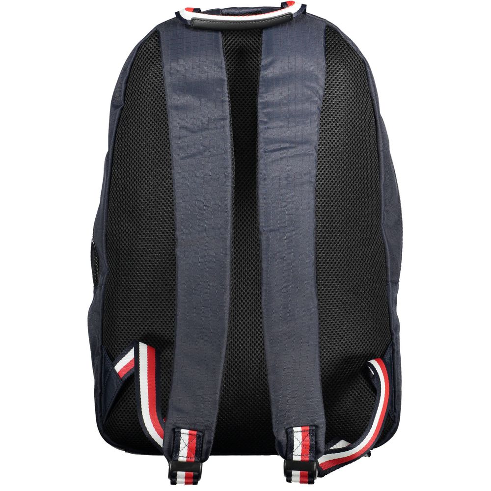 Tommy Hilfiger Blue Polyester Men Backpack - KALAJ