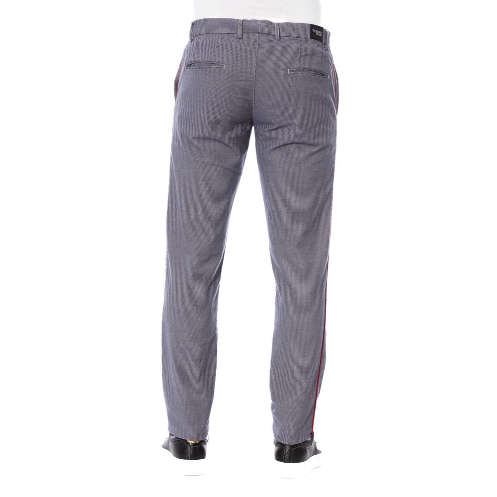 Trussardi Jeans Blue Cotton Pant
