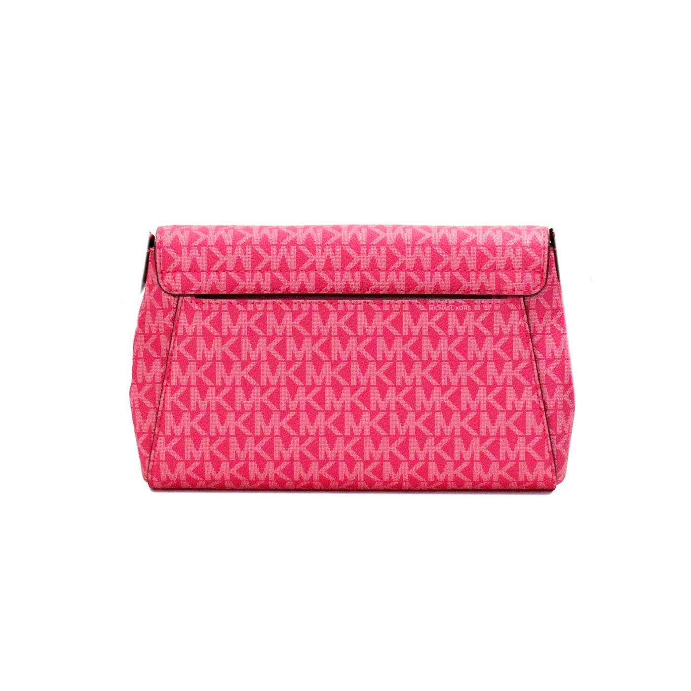 Michael Kors Jet Set Medium Electric Pink Convertible Pouchette Crossbody Bag - KALAJ