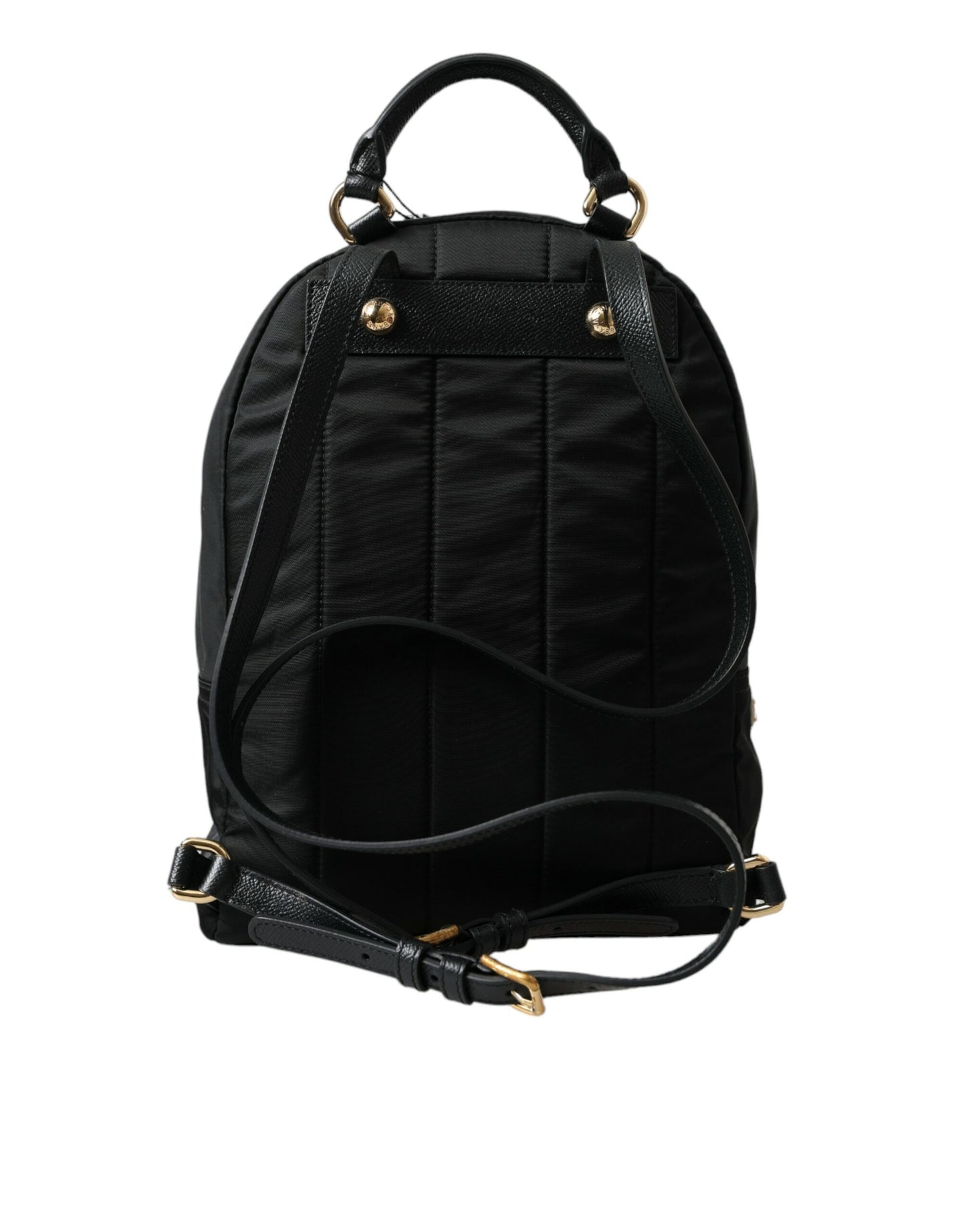 Dolce & Gabbana Elegant Embellished Black Backpack - KALAJ