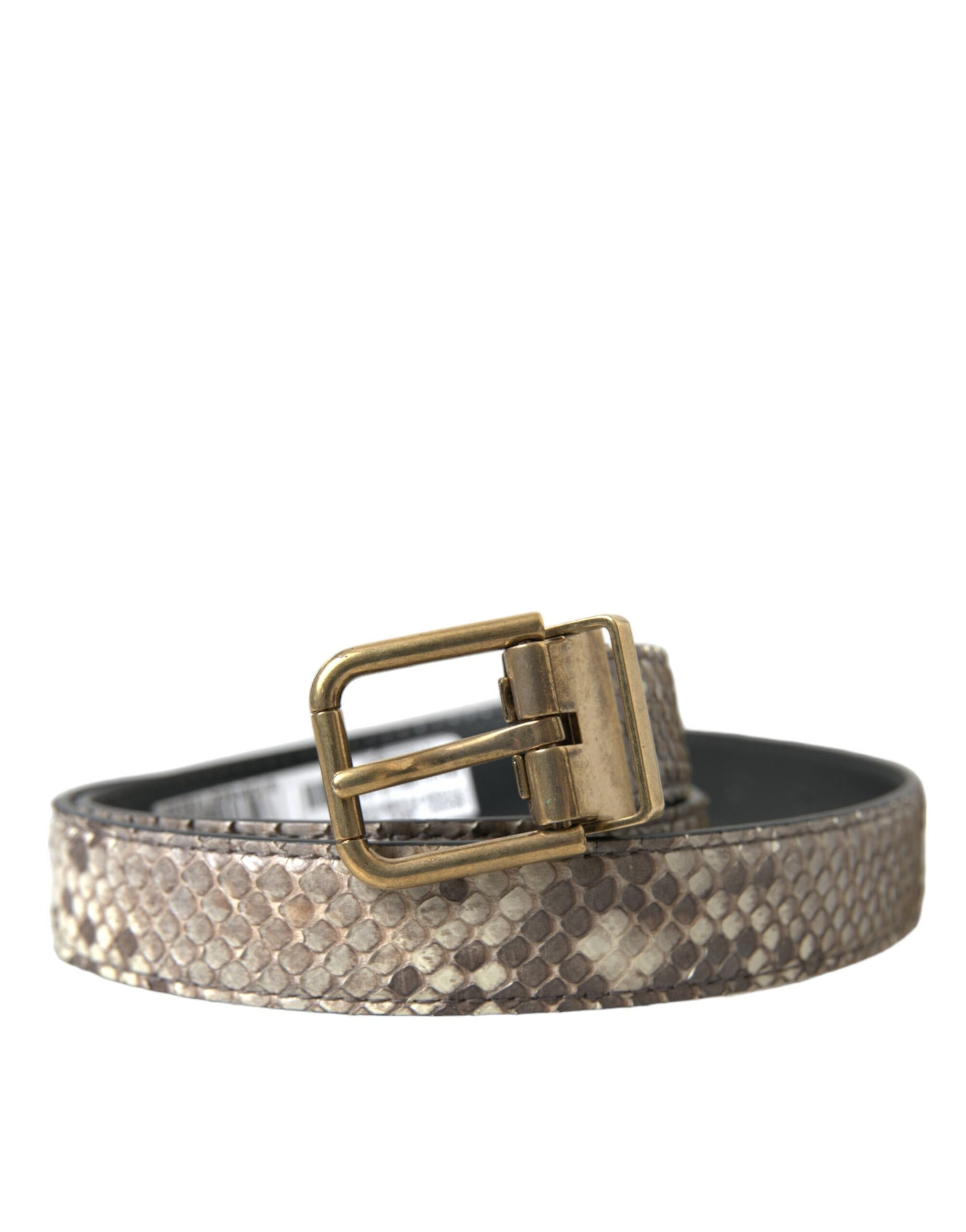 Dolce & Gabbana Elegant Italian Leather Belt - KALAJ