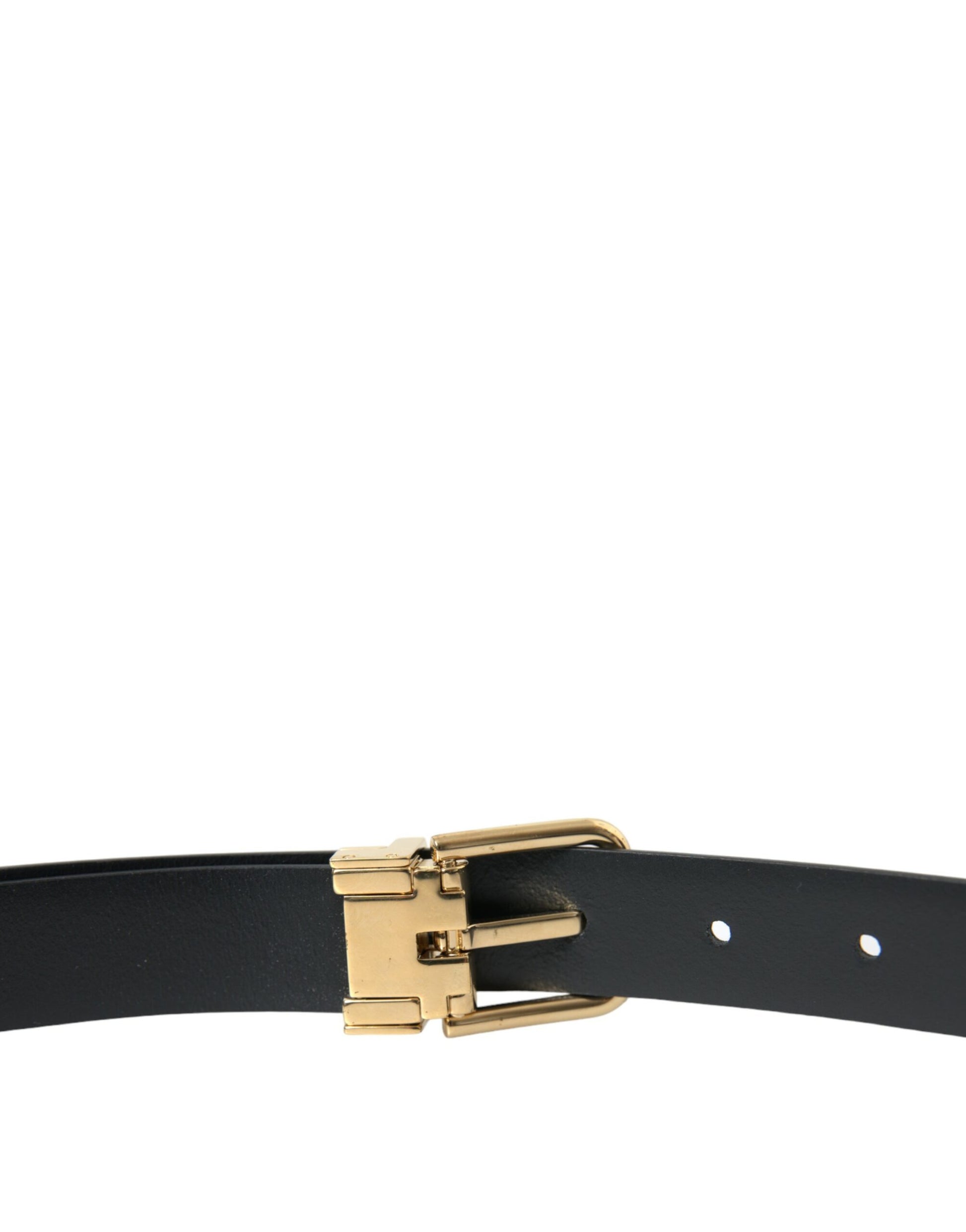 Dolce & Gabbana Elegant Blue Calf Leather Belt - KALAJ