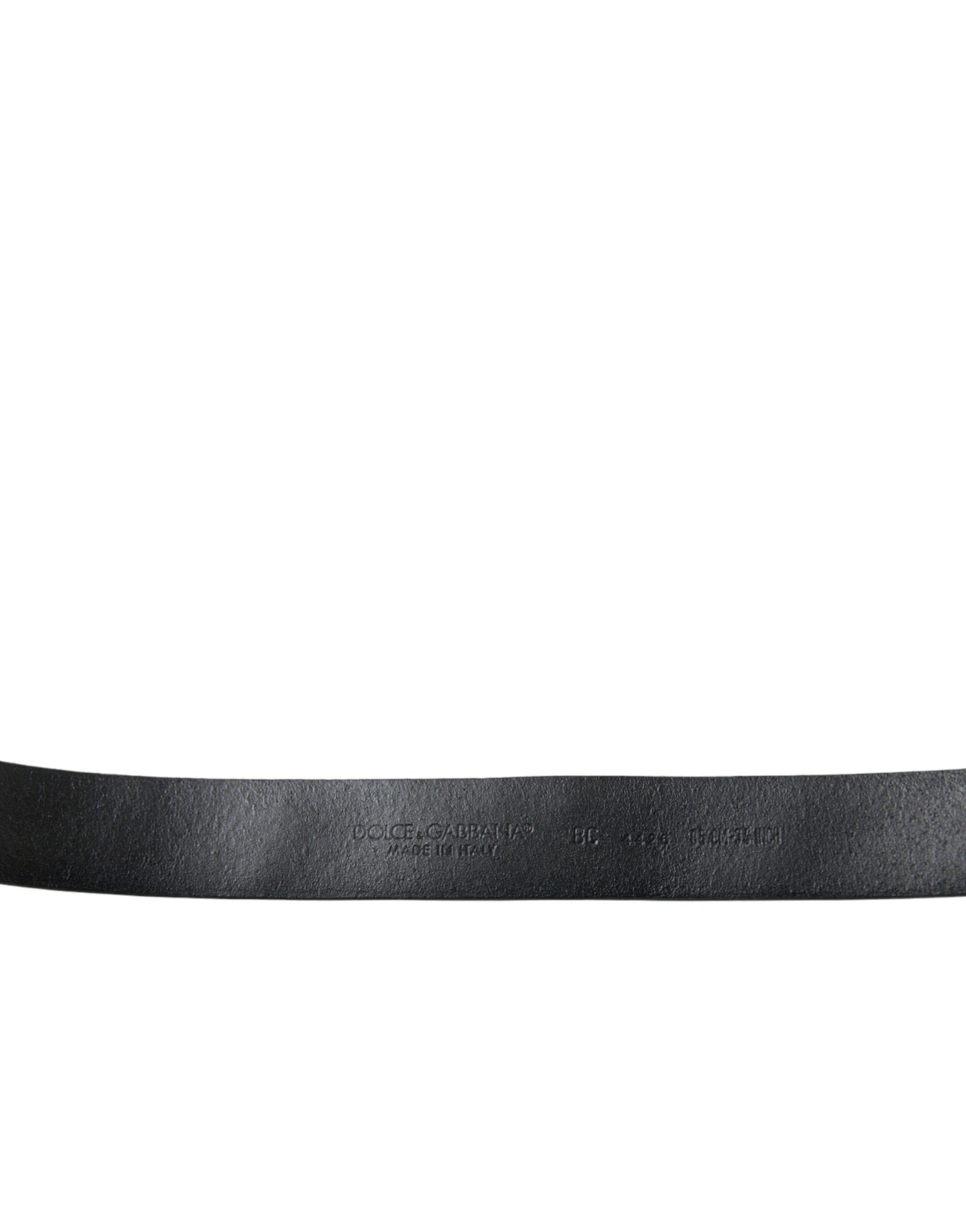 Dolce & Gabbana Engraved Logo Leather Waist Belt - KALAJ