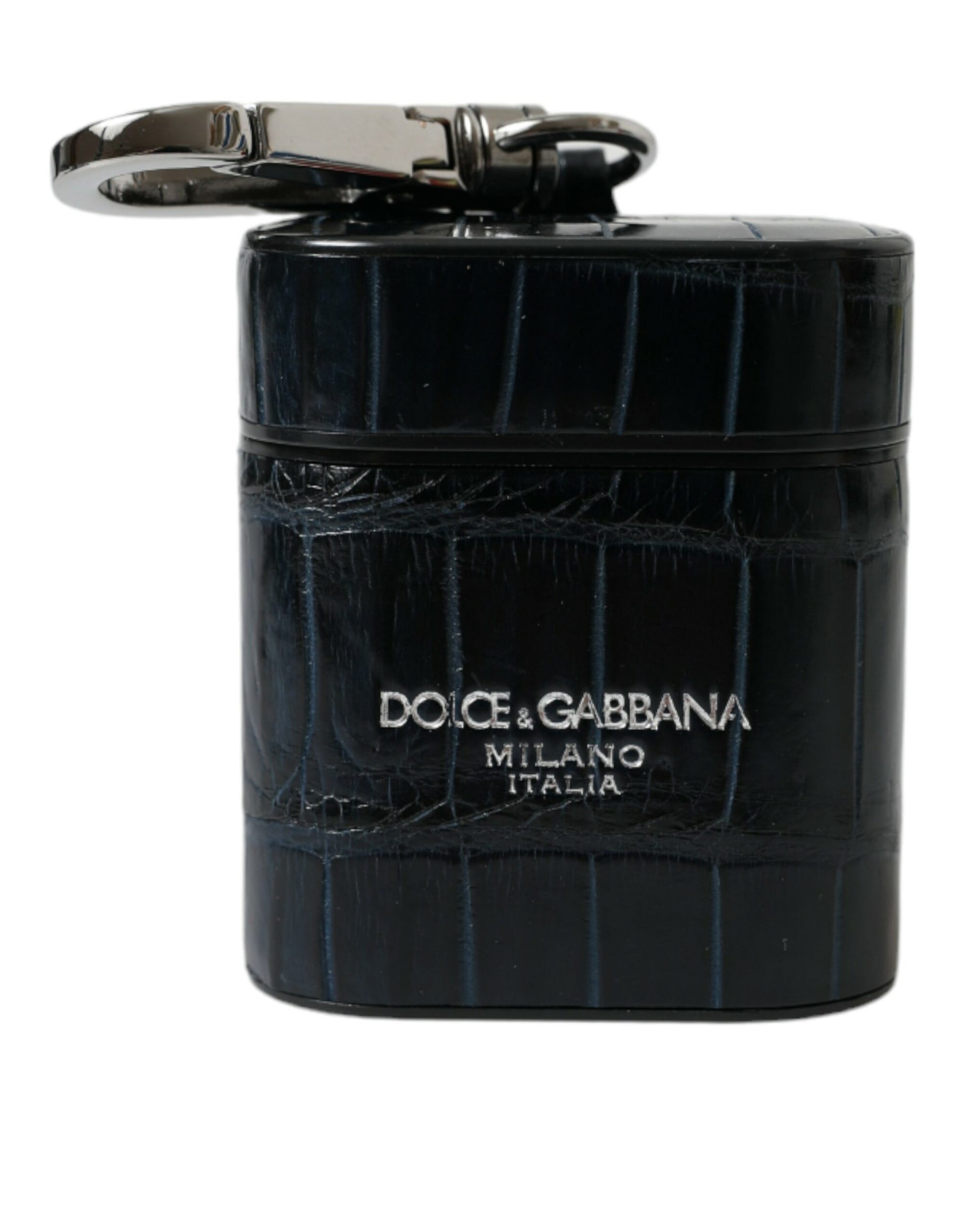 Dolce & Gabbana Chic Crocodile Leather Airpods Case - KALAJ