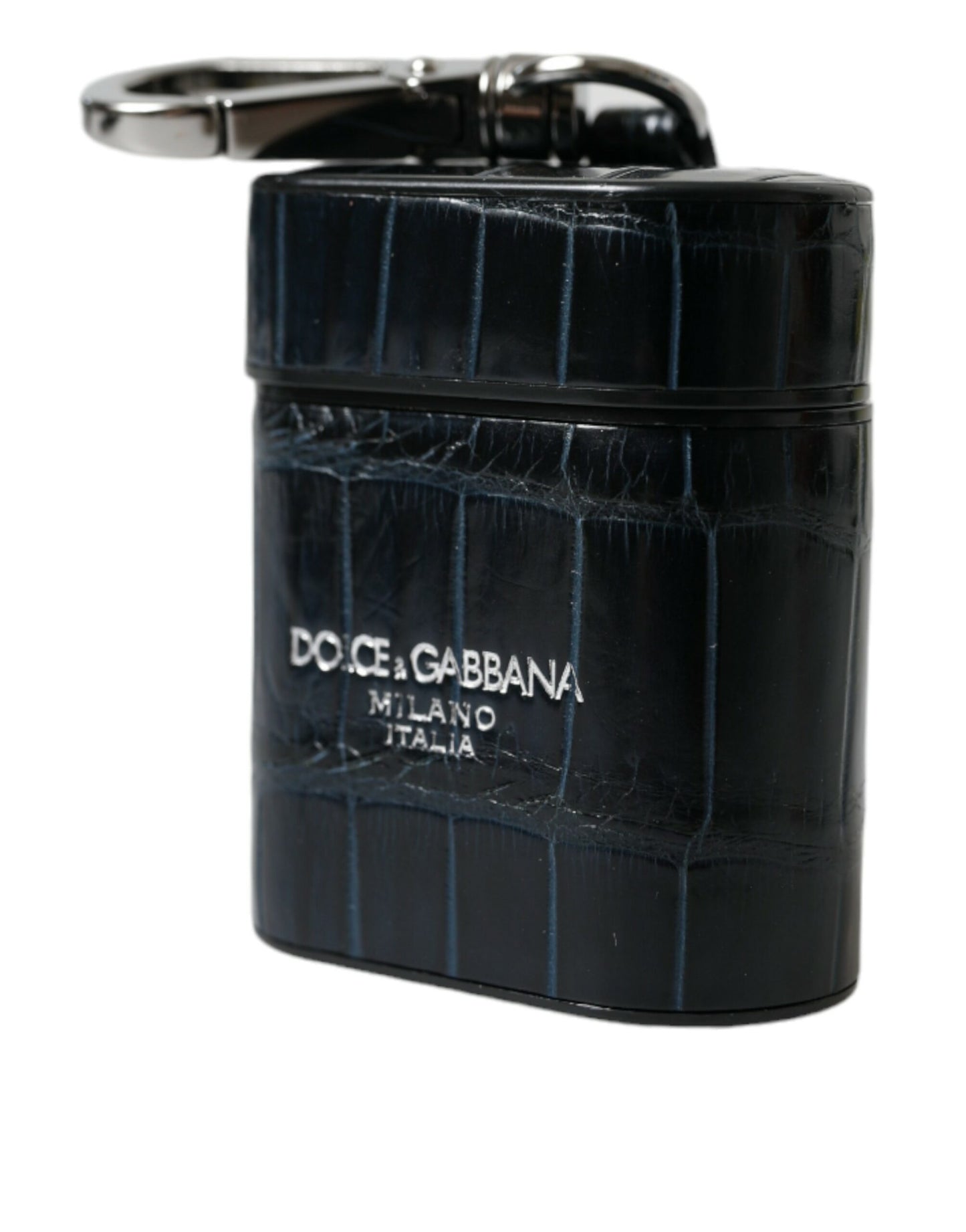 Dolce & Gabbana Chic Crocodile Leather Airpods Case - KALAJ