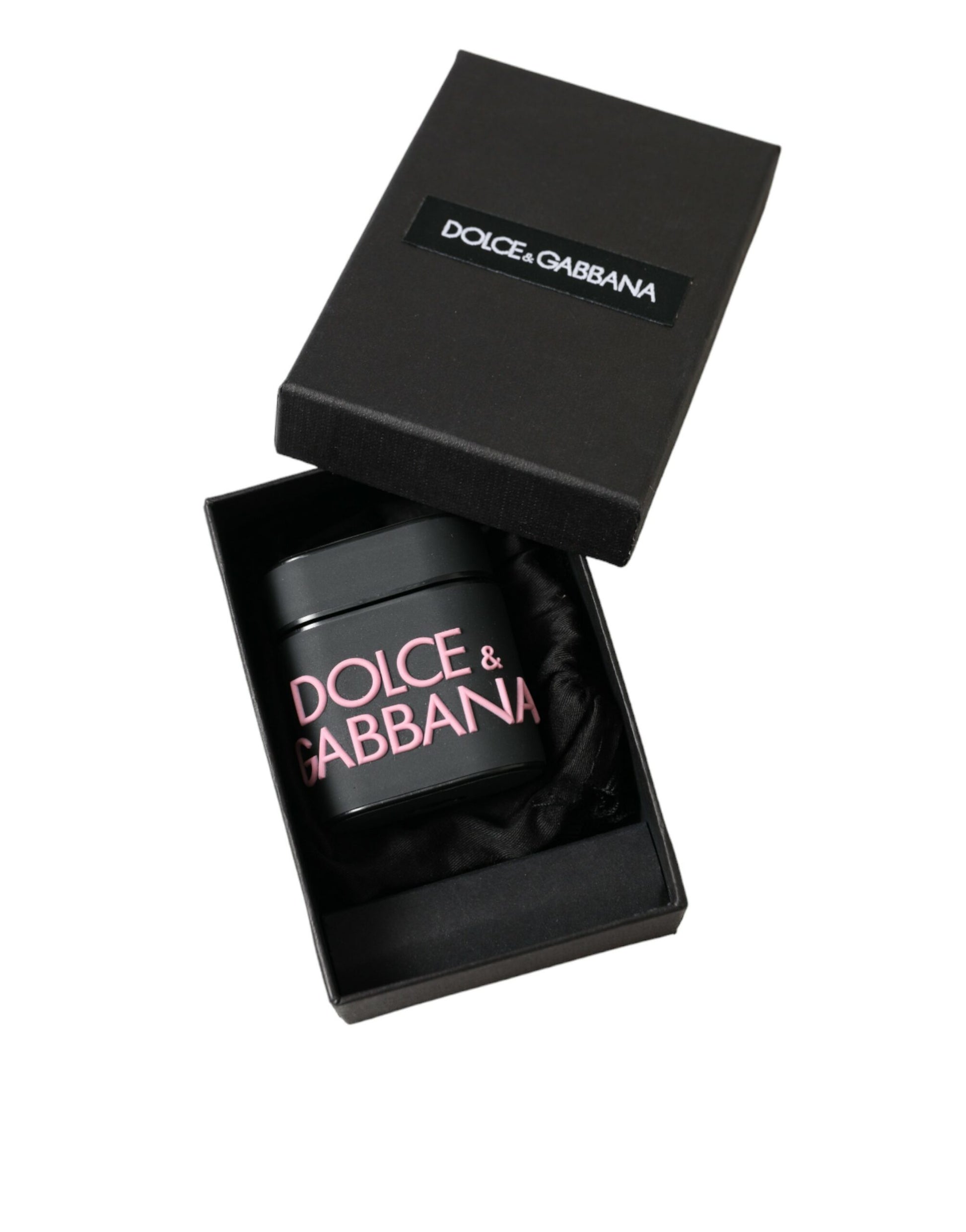 Dolce & Gabbana Elegant Dual-Tone Leather Airpods Case - KALAJ