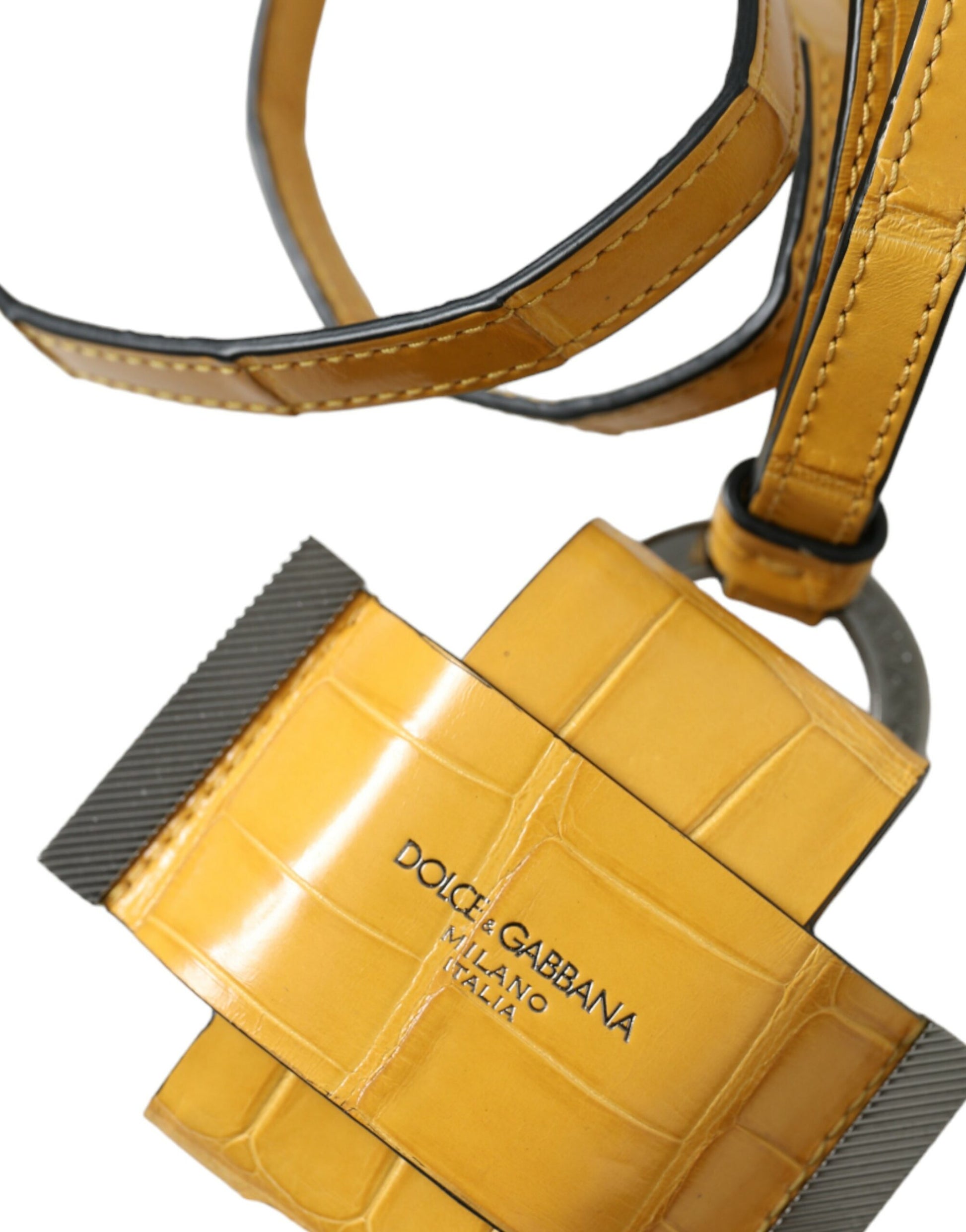 Dolce & Gabbana Exquisite Alligator Leather Key Holder - KALAJ