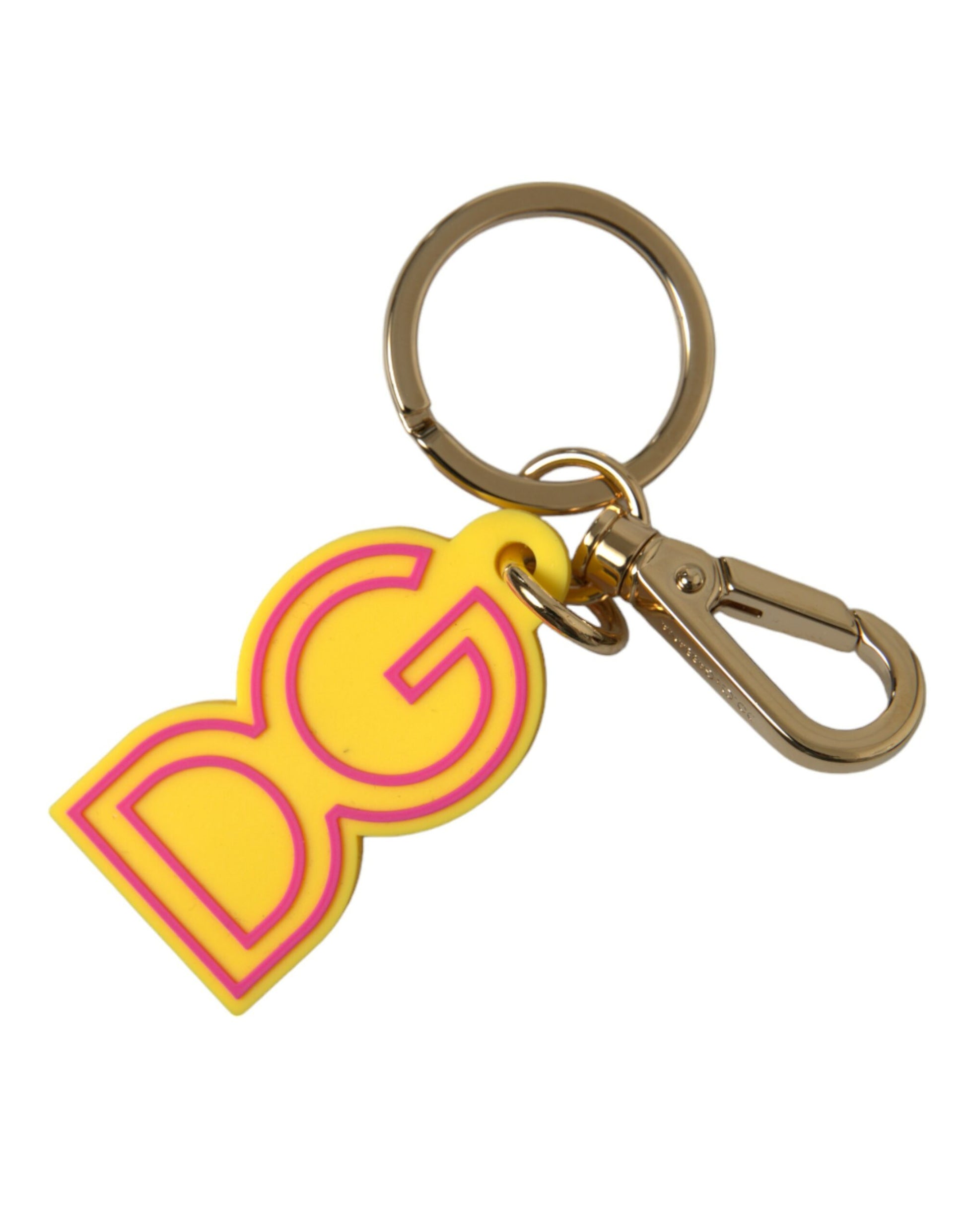 Dolce & Gabbana Chic Yellow Gold Keychain Charm - KALAJ