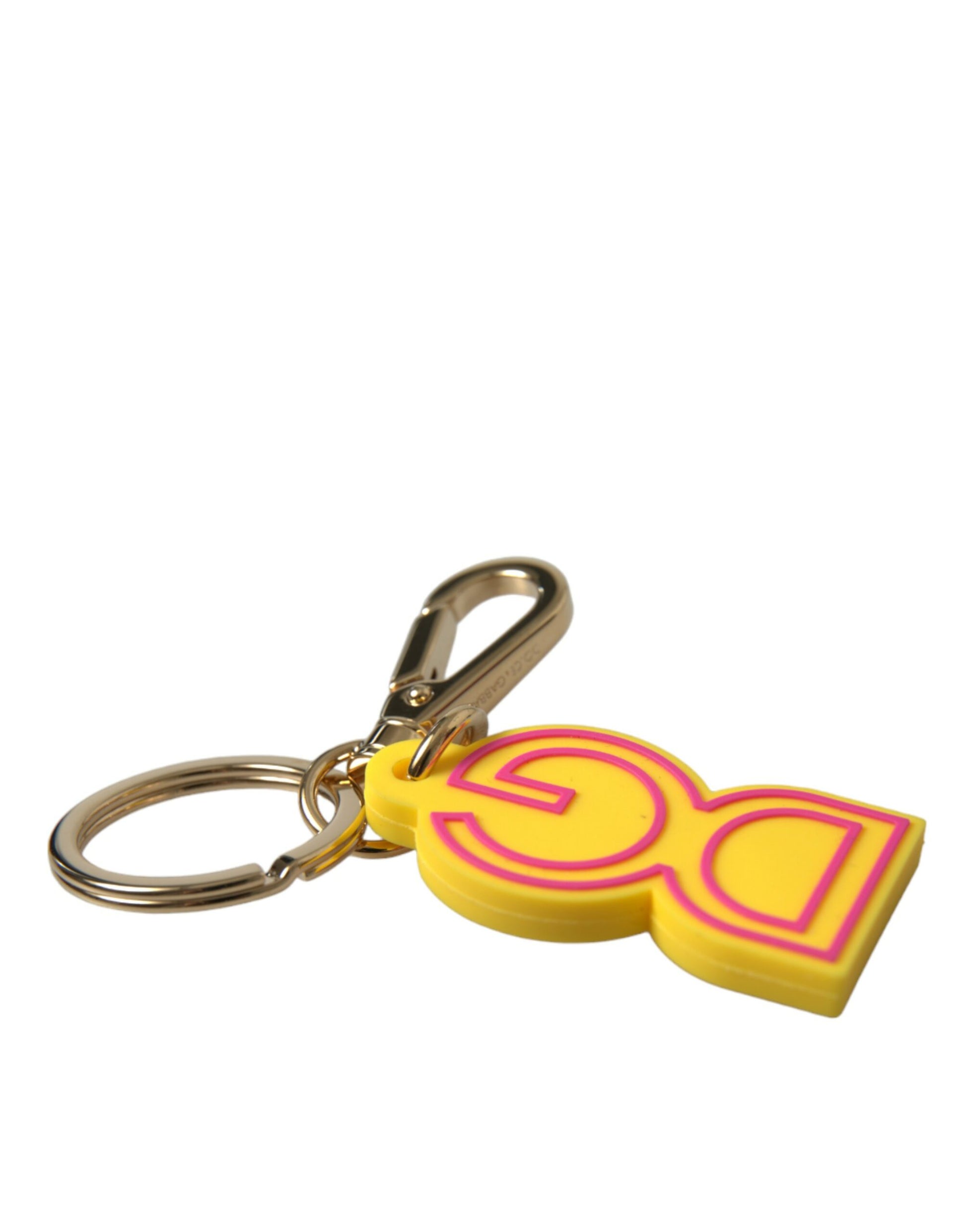 Dolce & Gabbana Chic Yellow Gold Keychain Charm - KALAJ