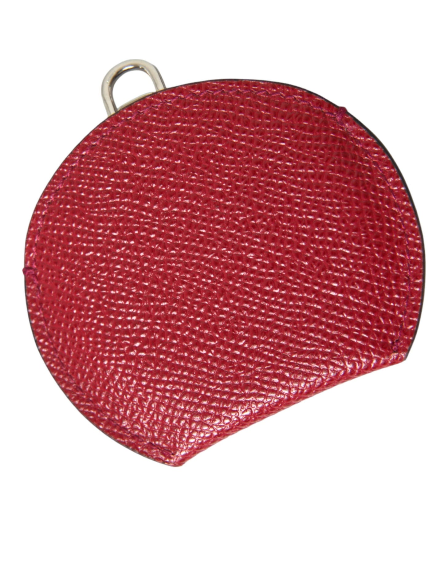 Dolce & Gabbana Elegant Red Leather Mirror Holder - KALAJ