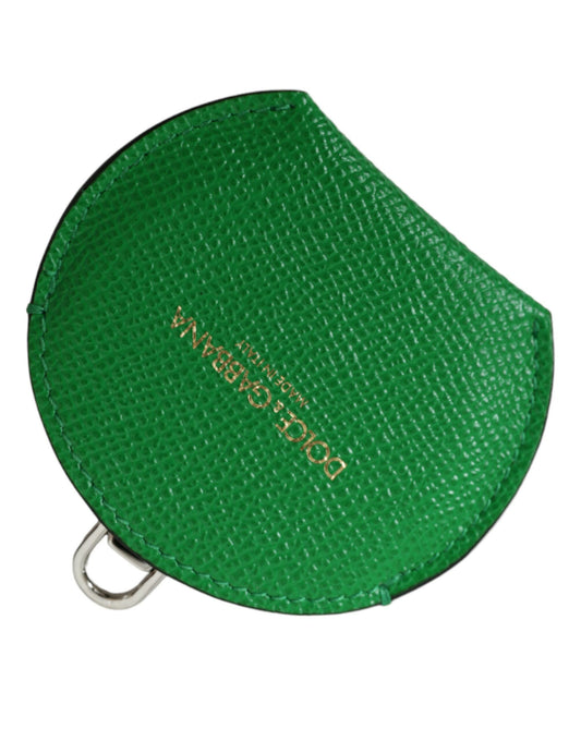 Dolce & Gabbana Emerald Leather Hand Mirror Holder - KALAJ