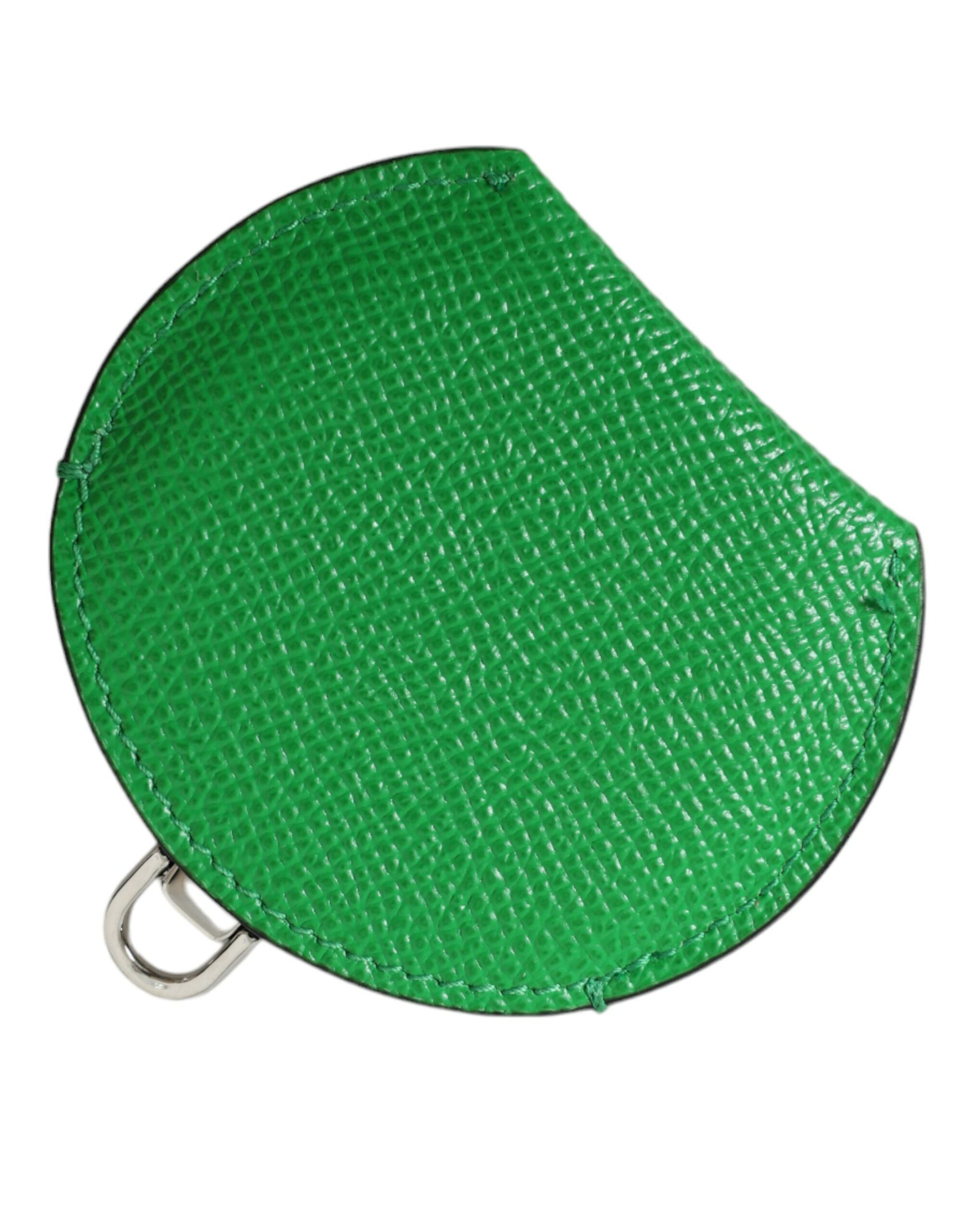 Dolce & Gabbana Emerald Leather Hand Mirror Holder - KALAJ