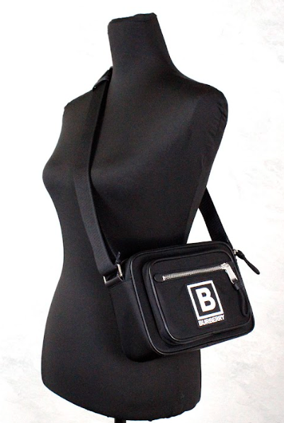 Burberry Paddy Small Black Nylon Logo Camera Belt Fanny Pack Bag - KALAJ