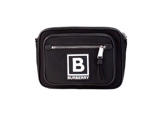 Burberry Paddy Small Black Nylon Logo Camera Belt Fanny Pack Bag - KALAJ