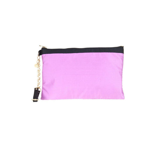 Patrizia Pepe Purple Silk Handbag - KALAJ