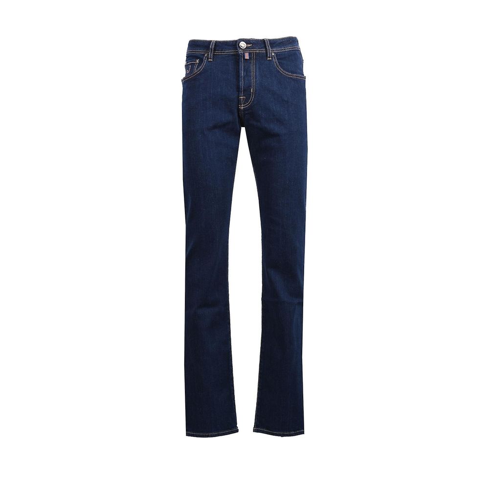 Jacob Cohen Blue Cotton Jeans & Pant