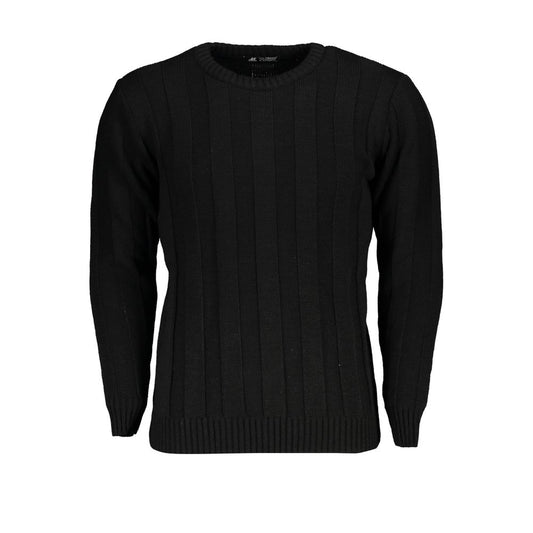 U.S. Grand Polo Black Fabric Sweater