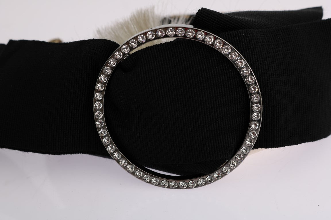 Dolce & Gabbana Elegant Crystal Diadem Headband - KALAJ