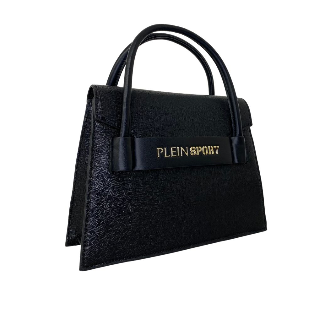 Plein Sport Black Polyethylene Women Handbag - KALAJ