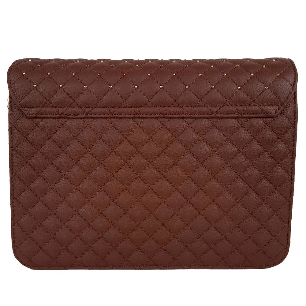 Baldinini Trend Chic Quilted Calfskin Shoulder Bag with Studs - KALAJ