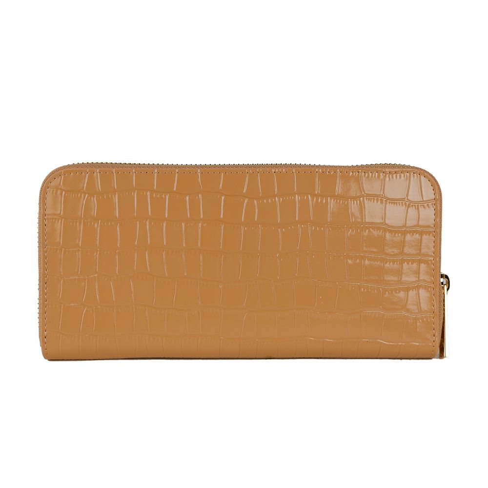 Baldinini Trend Elegant Croco Print Leather Wallet - KALAJ