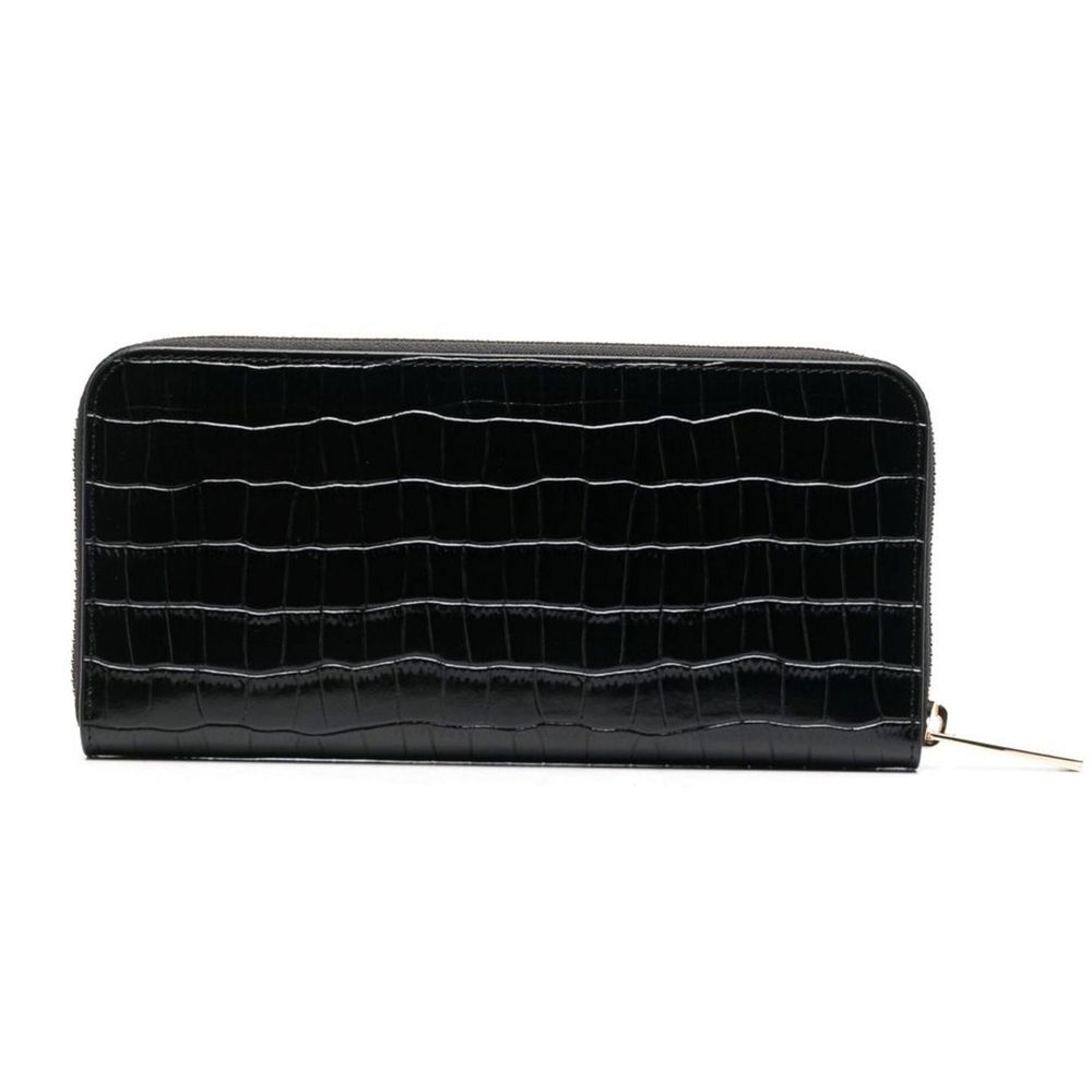 Baldinini Trend Elegant Croco Print Leather Wallet - KALAJ