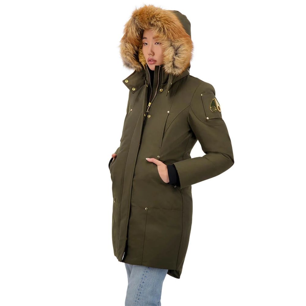 Moose Knuckles Army Cotton Women Parka Coat