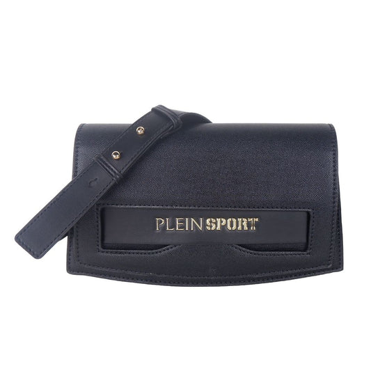 Plein Sport Black Polyethylene Women Crossbody Bag - KALAJ