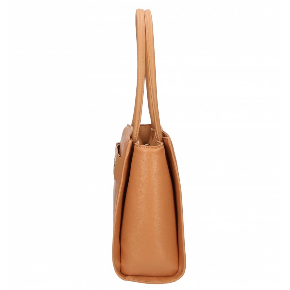 Plein Sport Brown Polyethylene Women Shoulder Bag - KALAJ