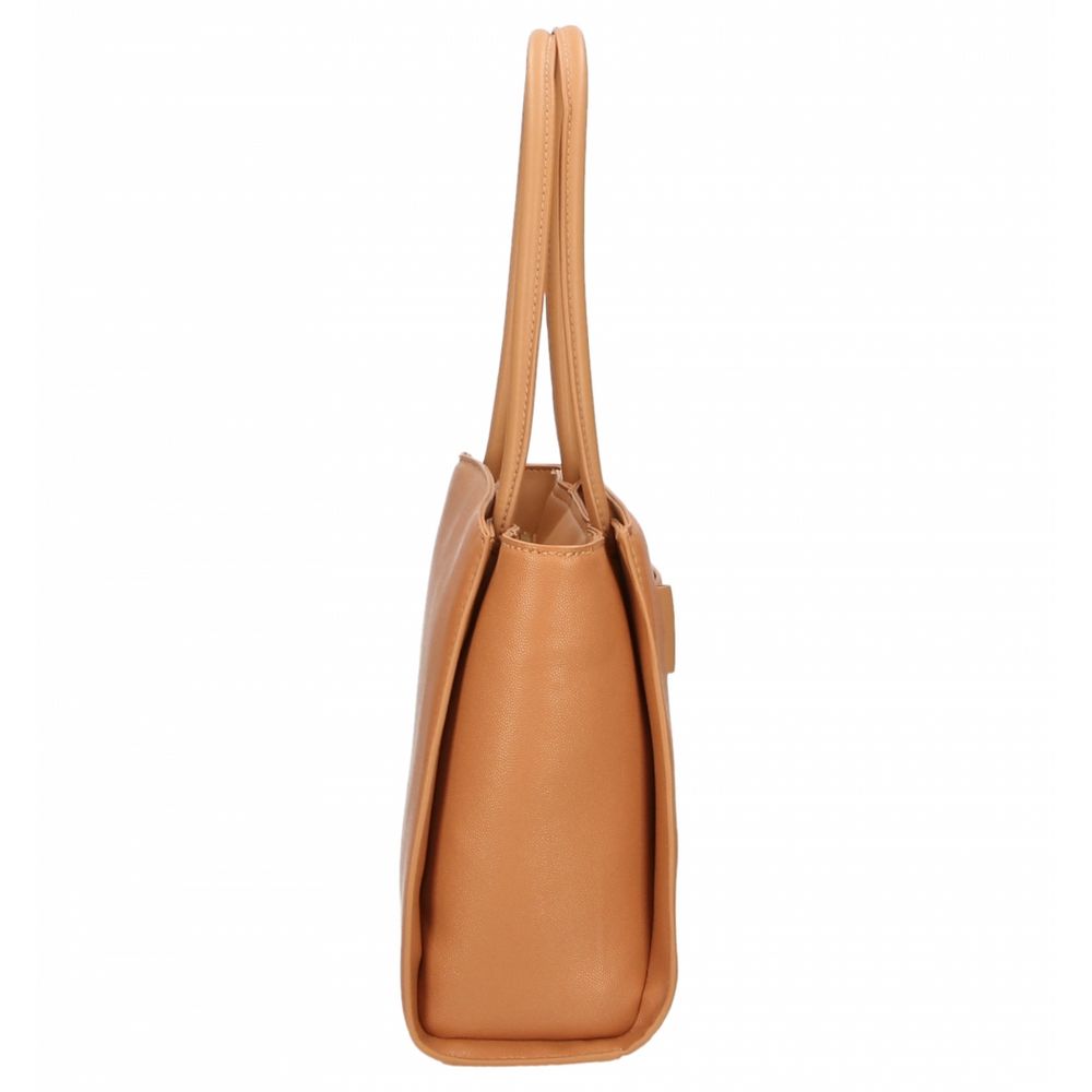 Plein Sport Brown Polyethylene Women Shoulder Bag - KALAJ