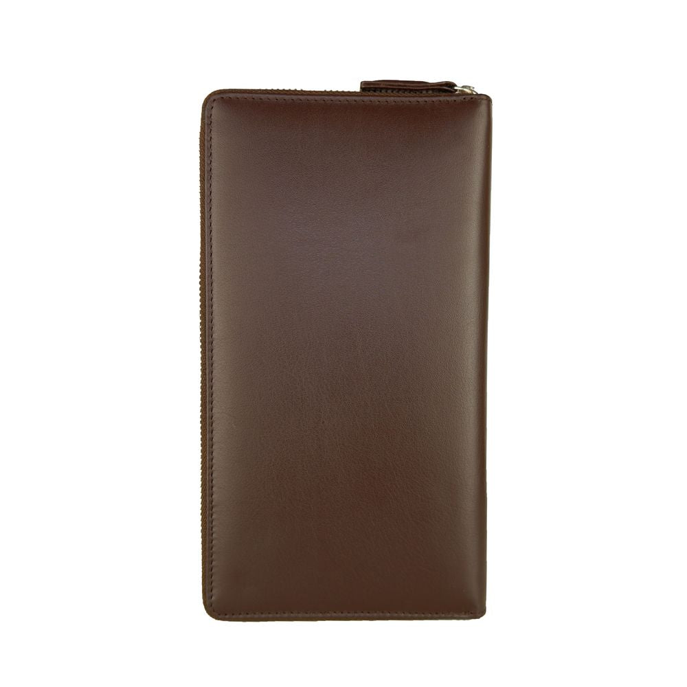 Cavalli Class Sophisticated Brown Leather Wallet - KALAJ