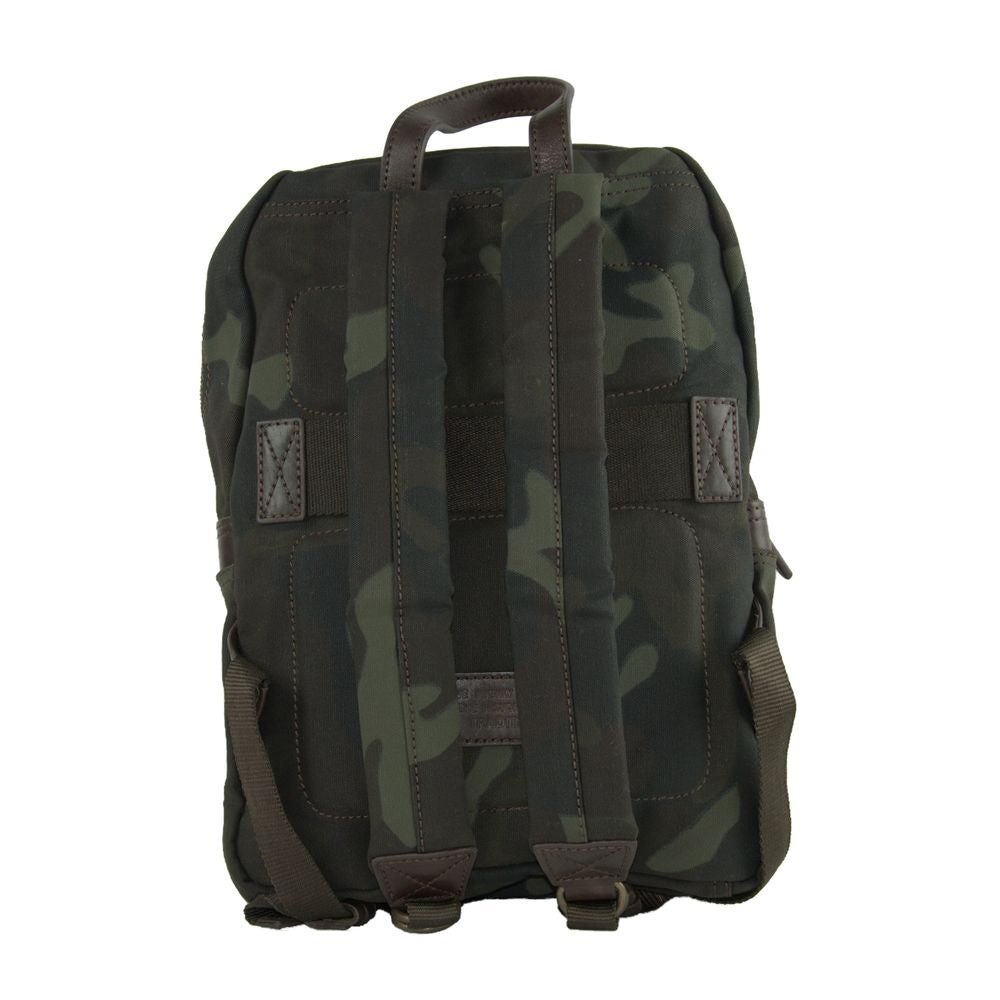 A.G. Spalding & Bros Green Cotton Men Backpack - KALAJ