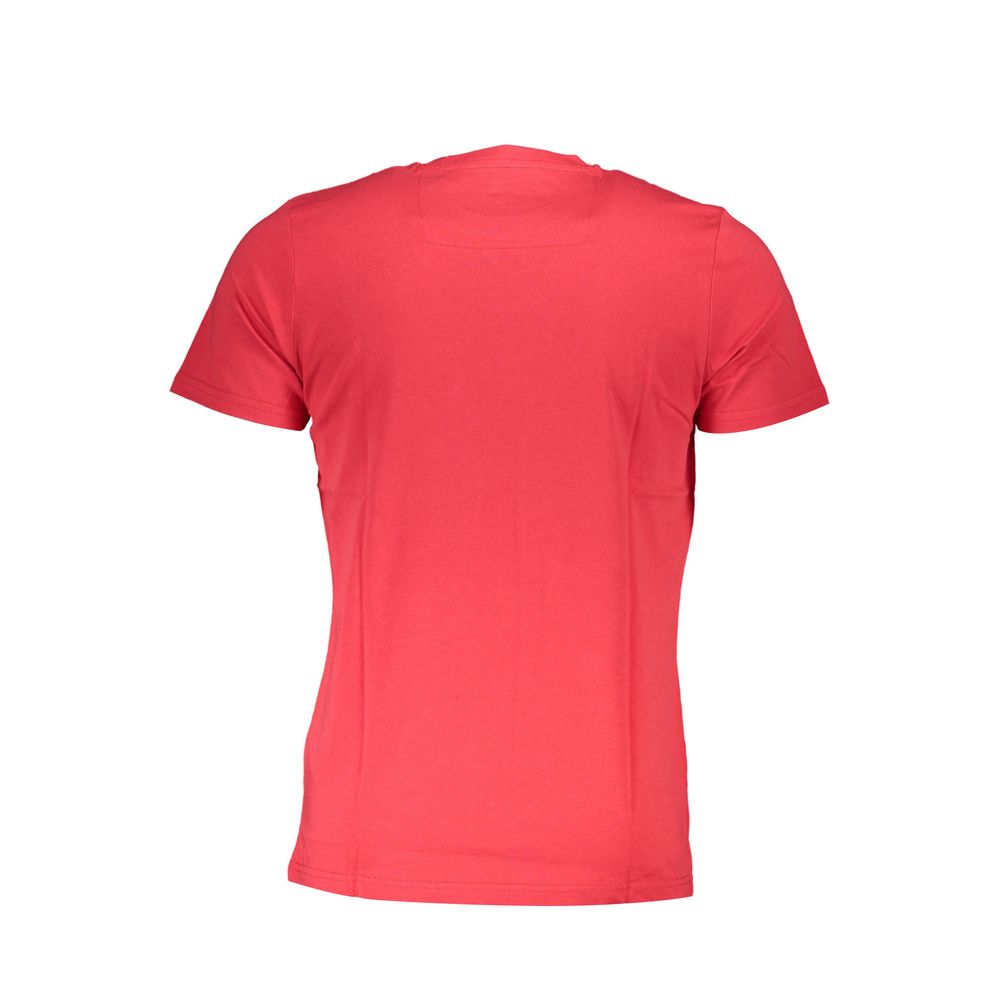 Cavalli Class Red Cotton T-Shirt