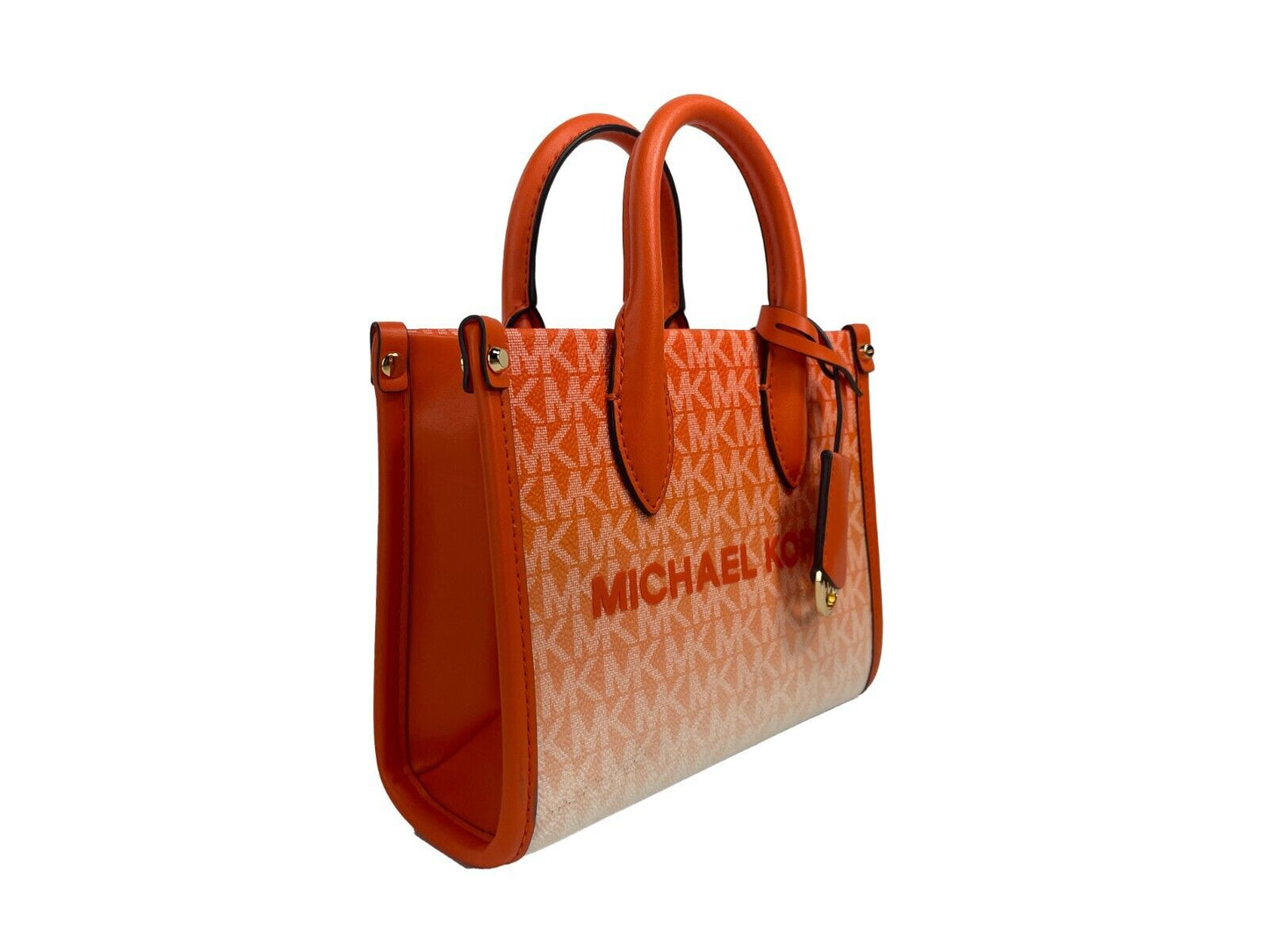 Michael Kors Mirella XS Leather Top Zip Shopper Tote Bag - KALAJ