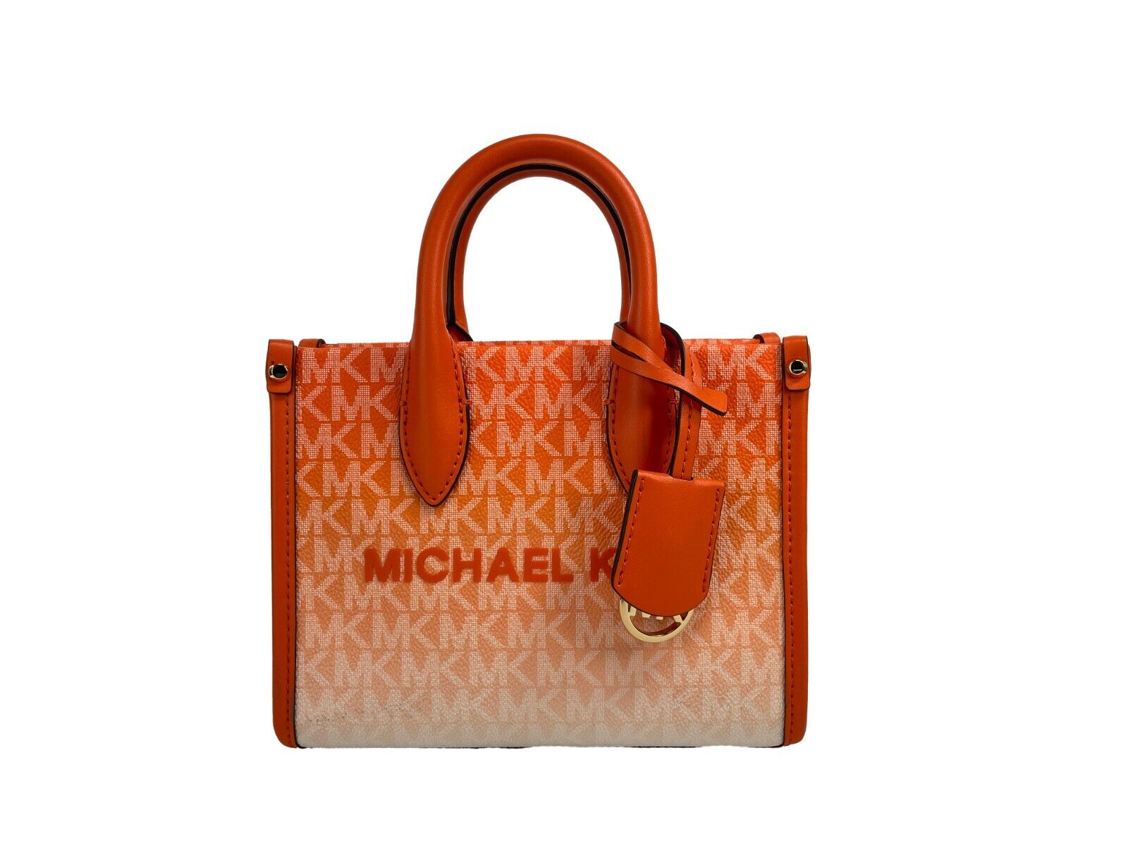 Michael Kors Mirella XS Leather Top Zip Shopper Tote Bag - KALAJ