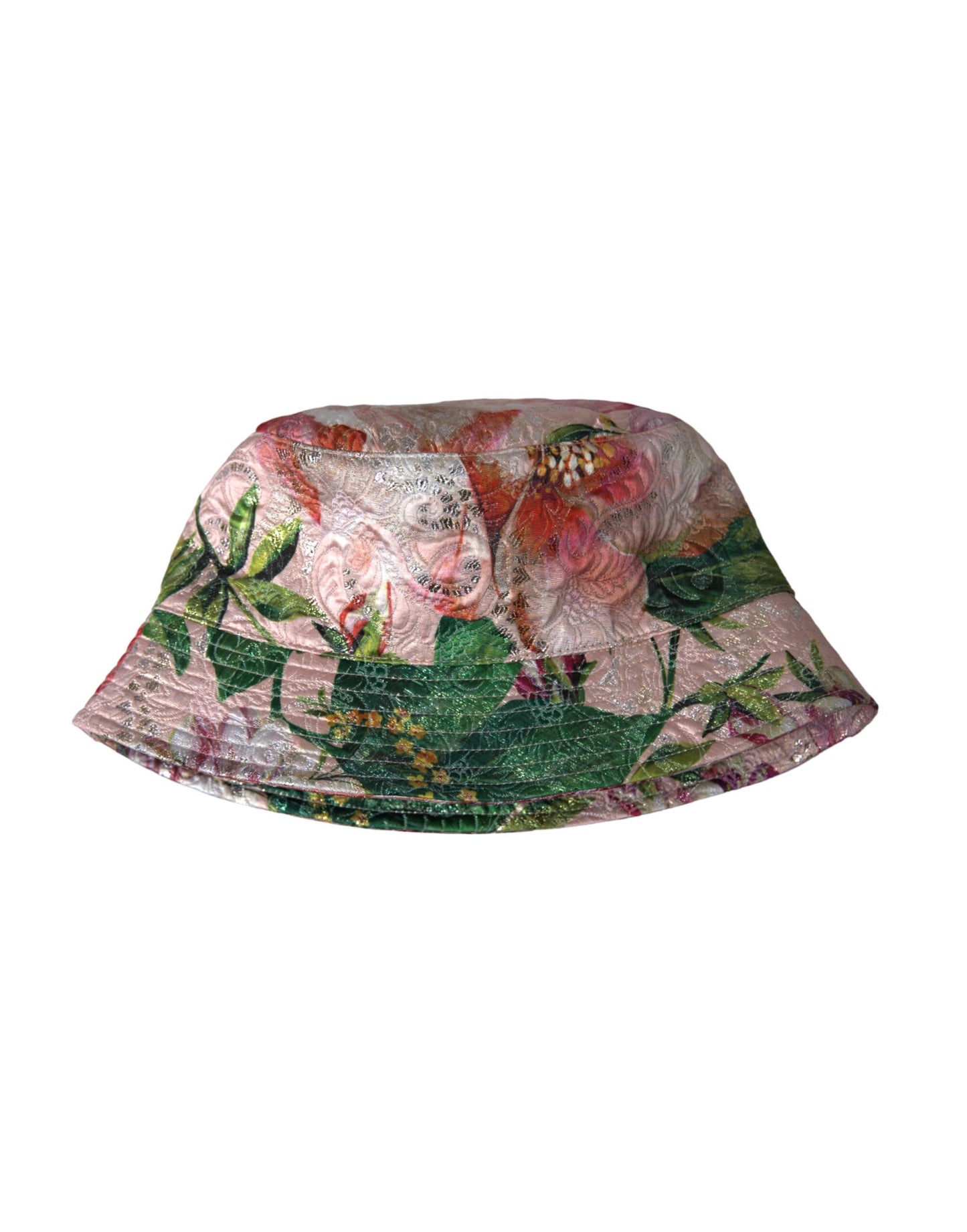 Dolce & Gabbana Multicolor Floral Jacquard Bucket Hat Men - KALAJ